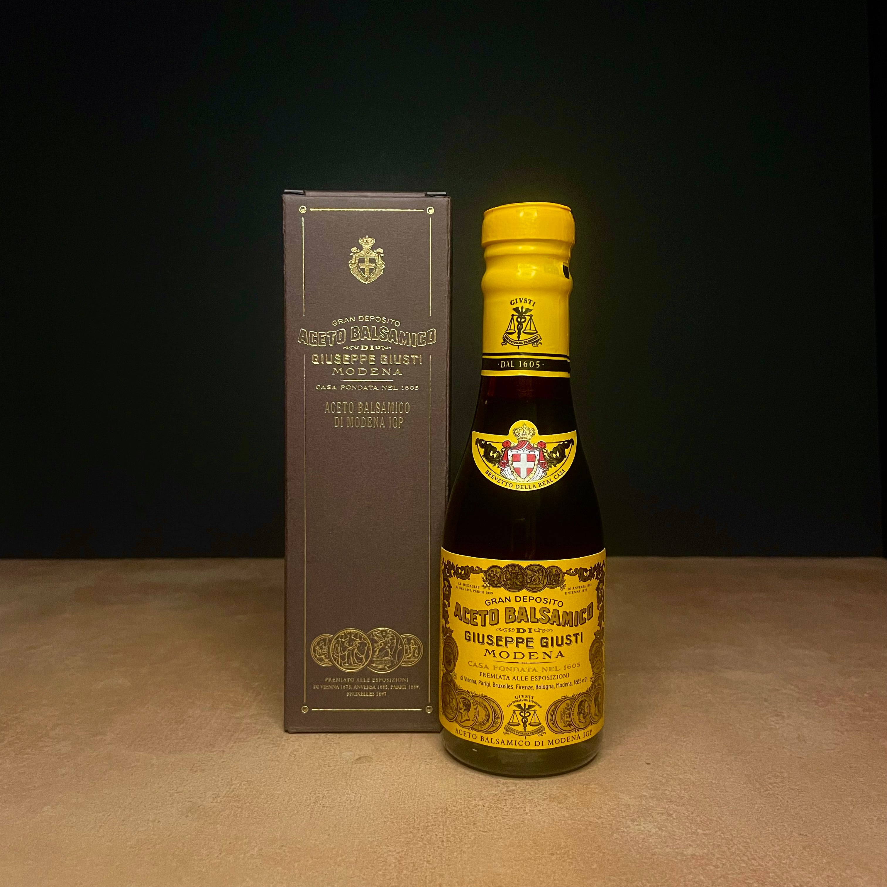 Giuseppe Giusti 4 Gold Medal Balsamic Vinegar Of Modena I.G.P 100ml Olives&Oils(O&O)